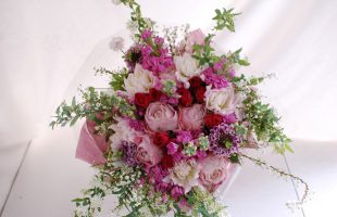 金婚式花束ピンク