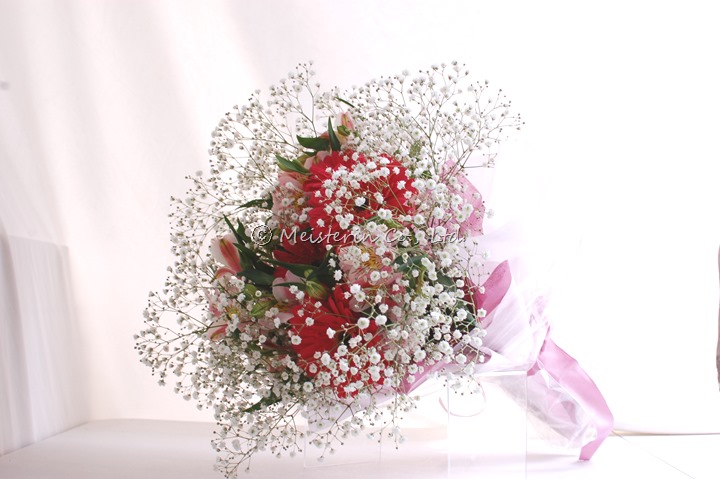 花婚式の花束