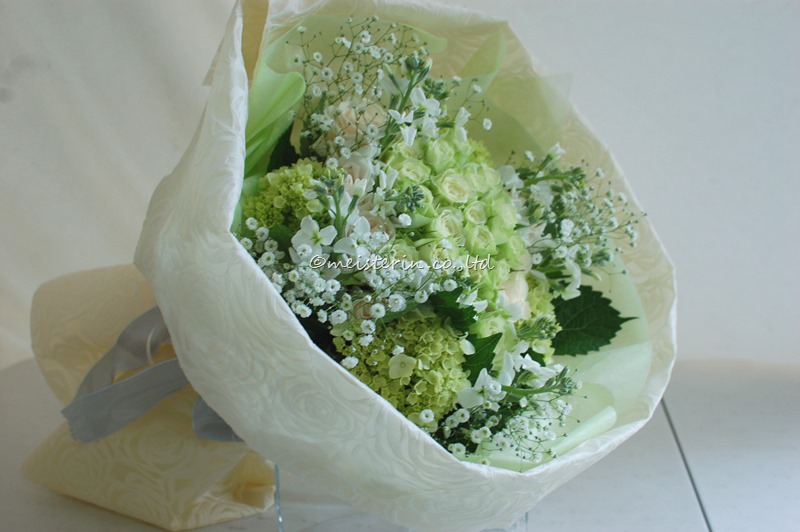 銀婚式花束